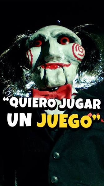 Jigsaw quiere jugar un juego - meme Saw
